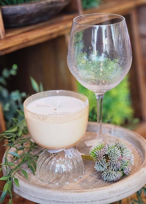 Rosé Coupe Premium Candle