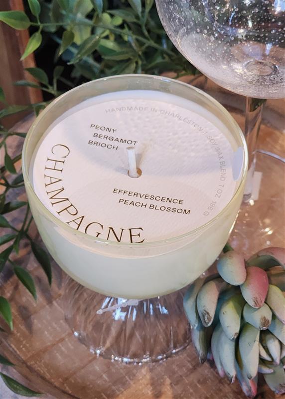 Champagne Coupe Premium Candle