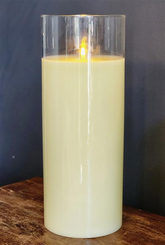 Radiance Empire Series LED Candle ~ 5.75 x 15.25 ~ Simply Ivory