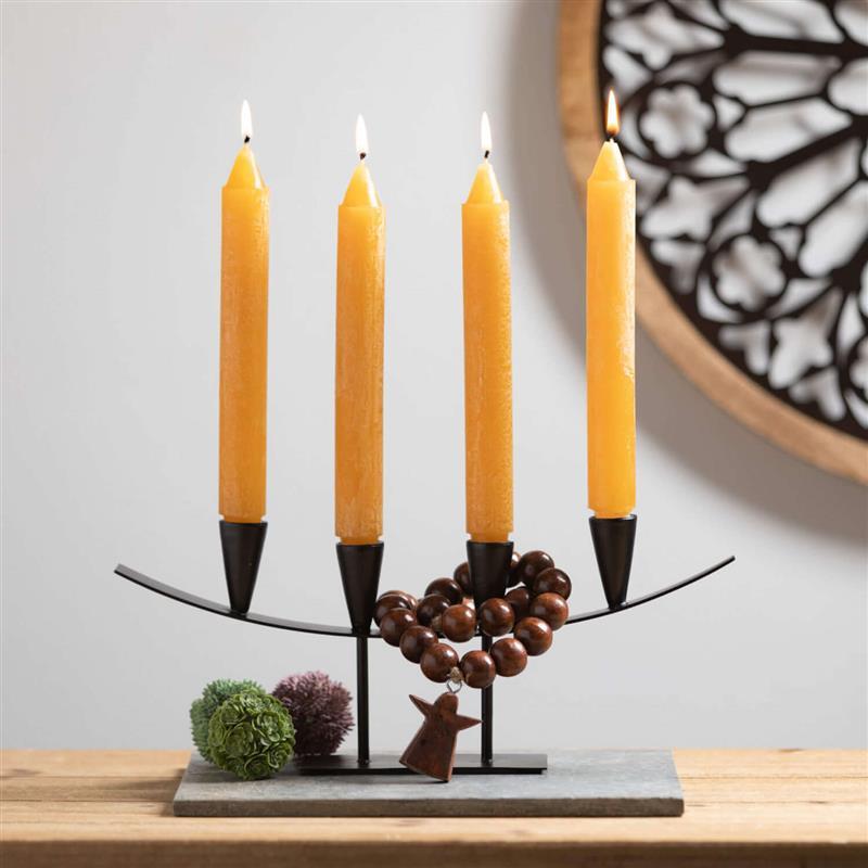 Brown Sugar Timber Trunk Taper Candle