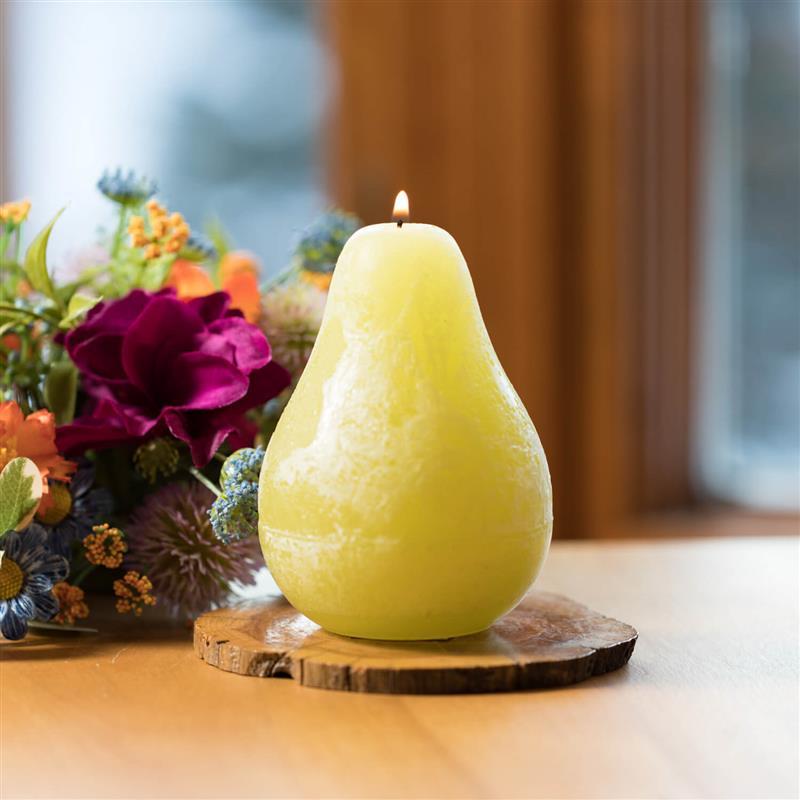 Green Timber Pear Candle