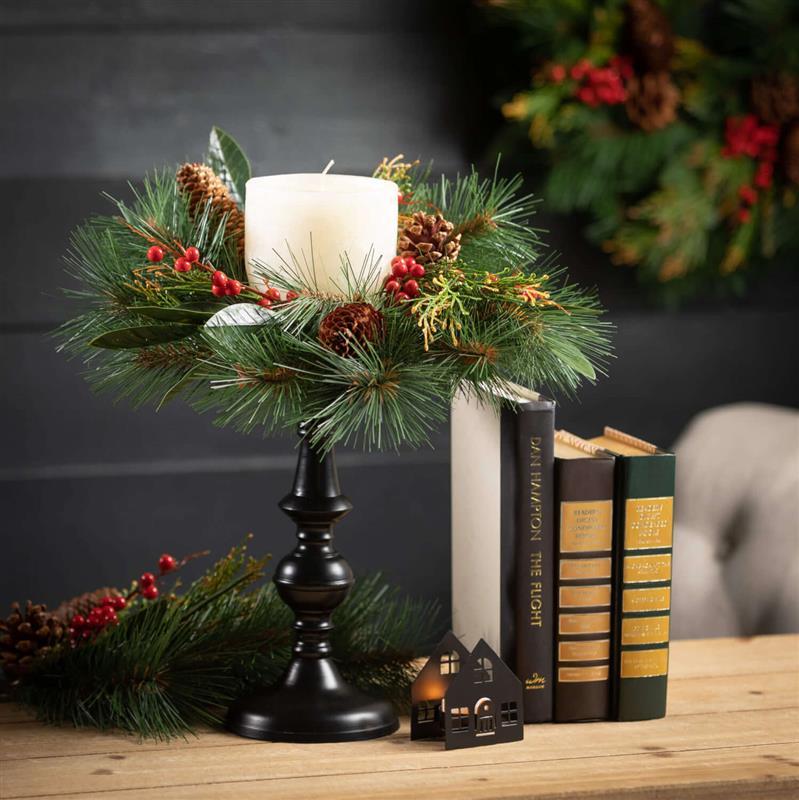 4.25" Melon White Timber Goblet Candle