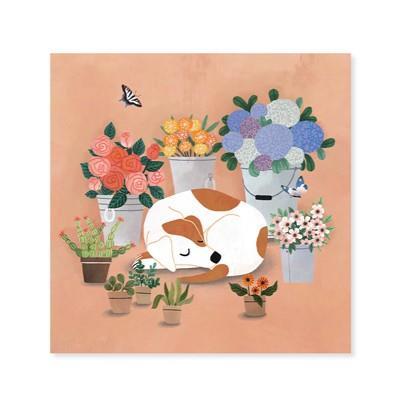 Mini Pop-Up Card ~ Flower Cart ~ All Occasion
