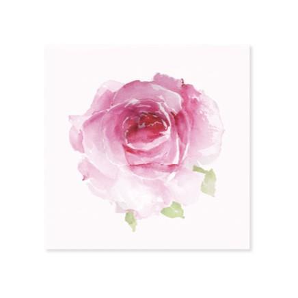 Mini Pop-Up Card ~ Pink Roses ~ All Occasion