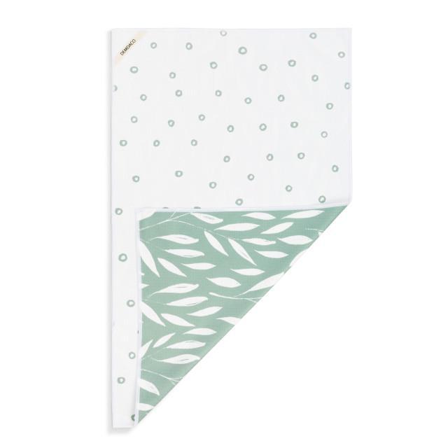Sage Leaves Absorbent 2-Sided Towel