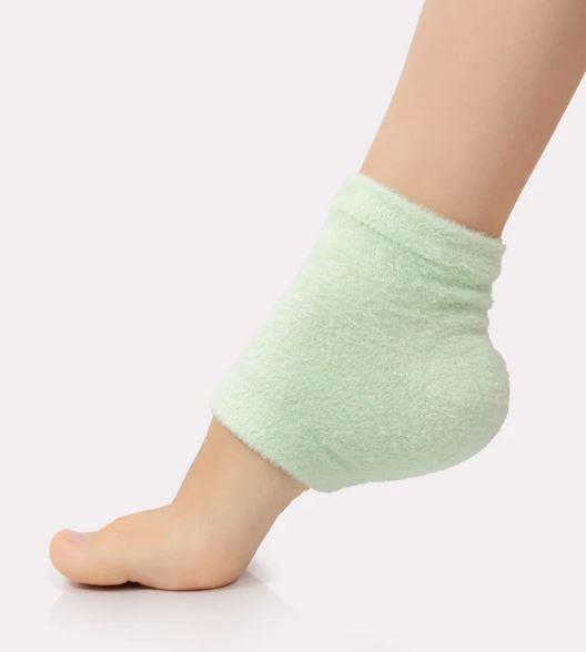 Moisturizing Heel Socks ~ Green