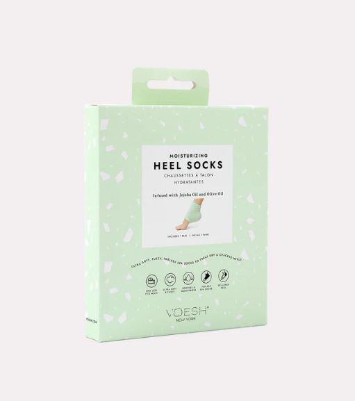 Moisturizing Heel Socks ~ Green