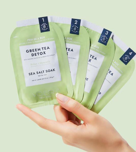 Pedi Moments ~ Green Tea Detox