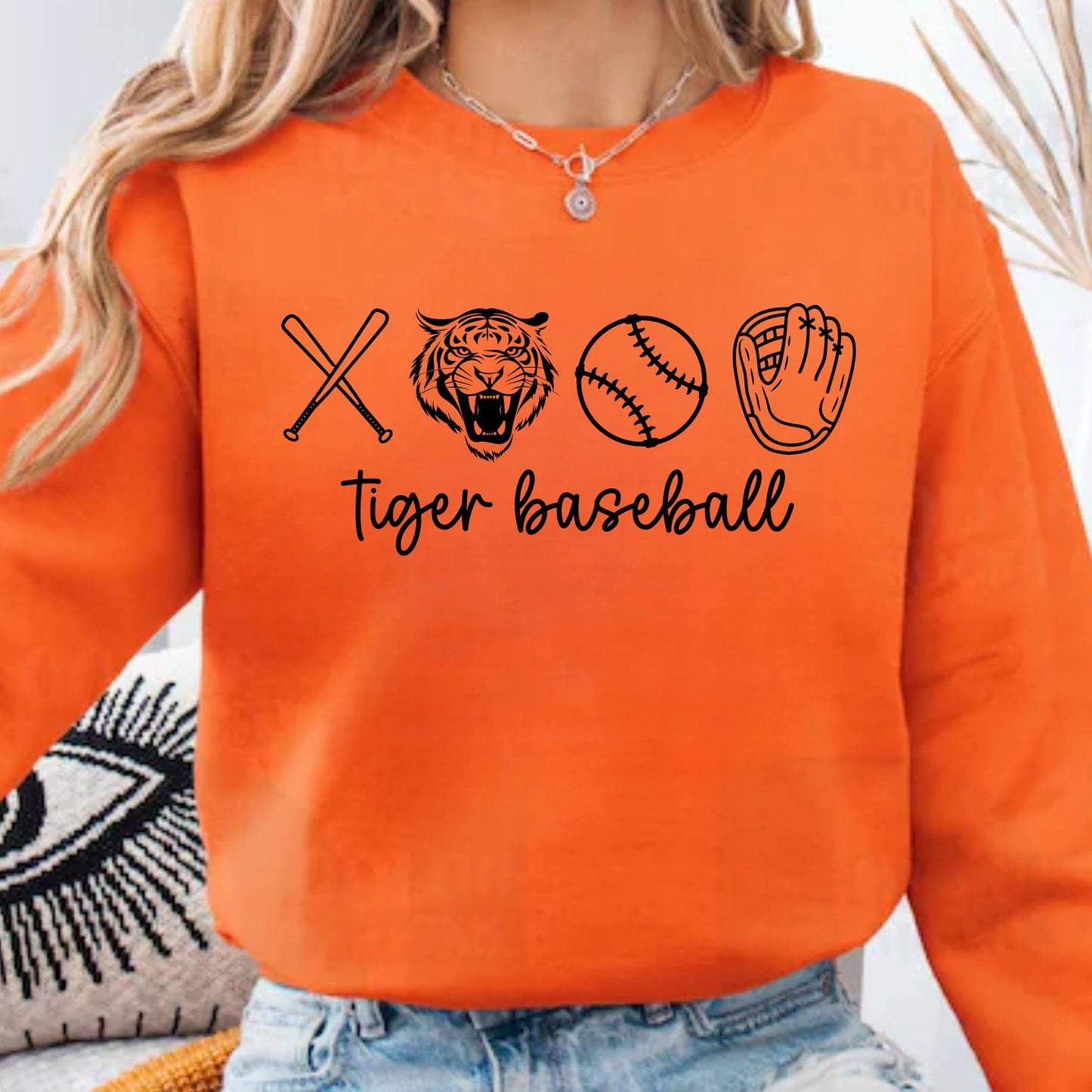 Tigers Baseball Sweatshirt