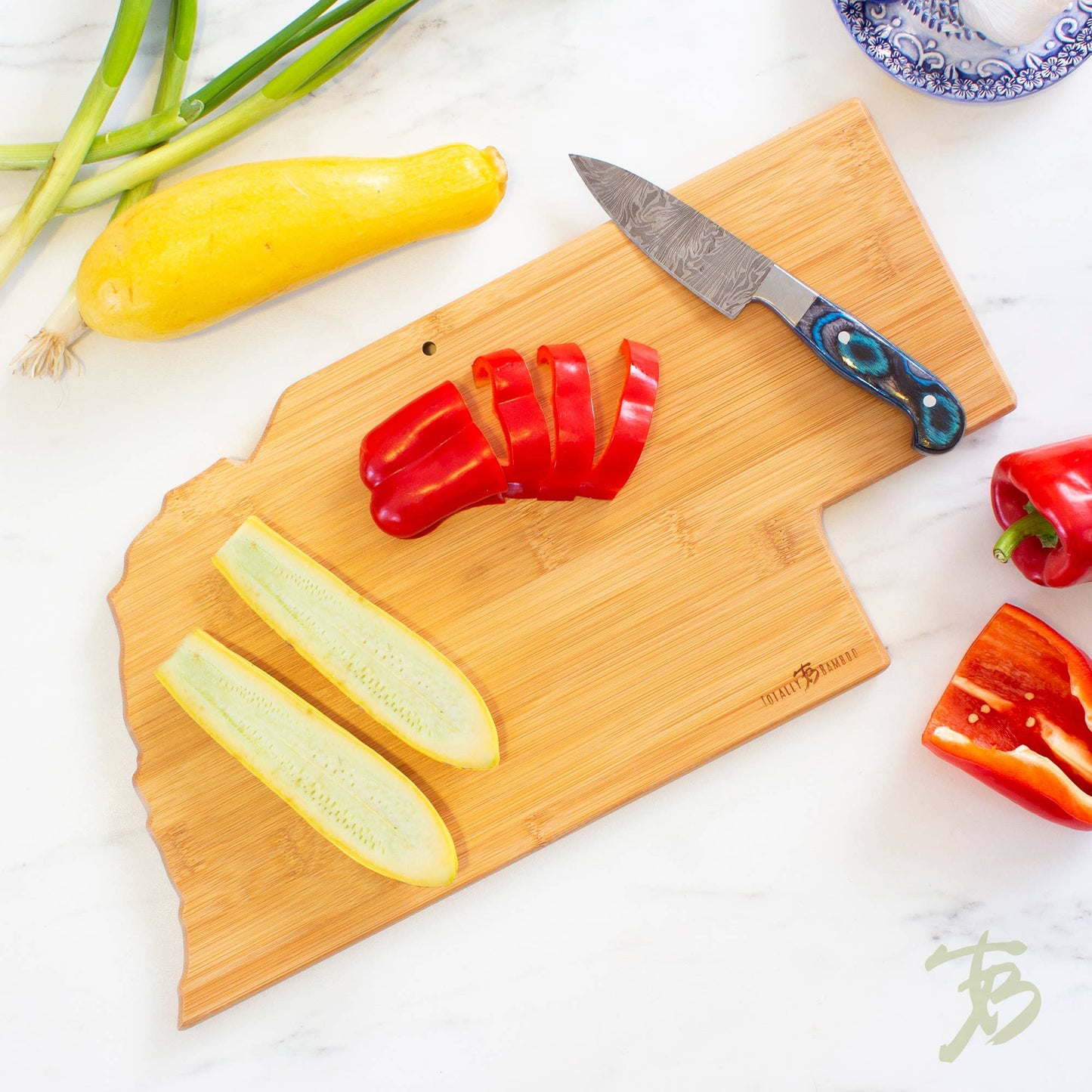 Destination Nebraska Cutting Board with Engraved Artwork