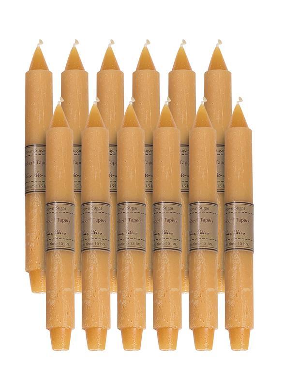 Brown Sugar Timber Trunk Taper Candle