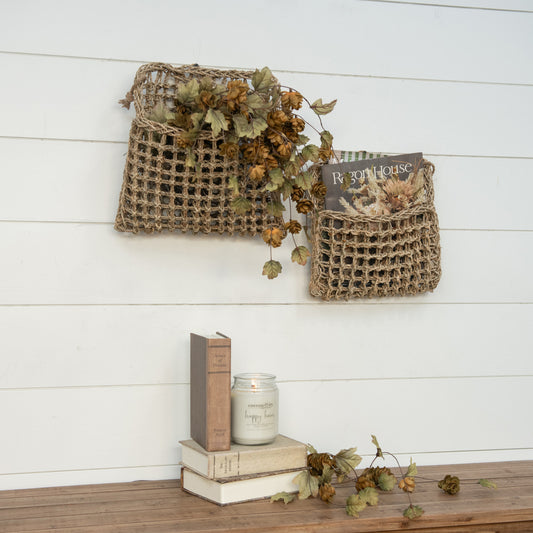 Woven Wall Pockets