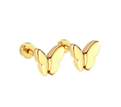 Bella ~ Butterfly Stud Earrings