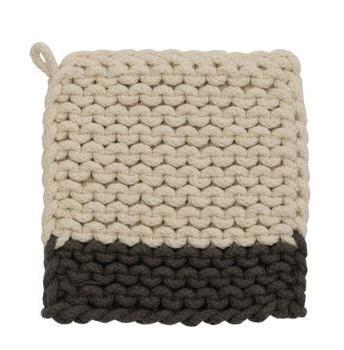 Cotton Crocheted Pot Holder