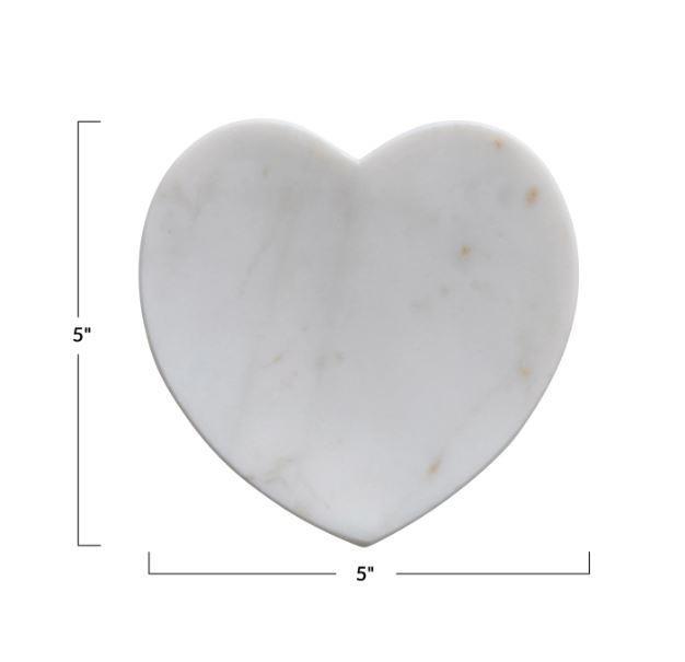Marble Heart Shaped Dish