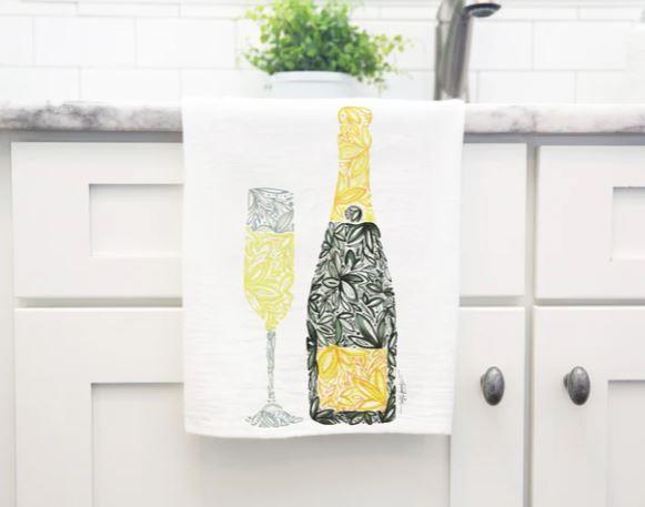 Champagne Flour Sack Towel