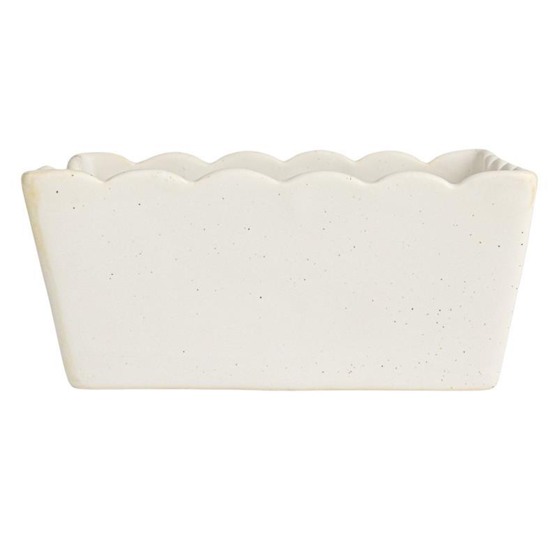 Stoneware Napkin Holder with Bird Shaped Weight