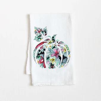 Pumpkin Flour Sack Towel