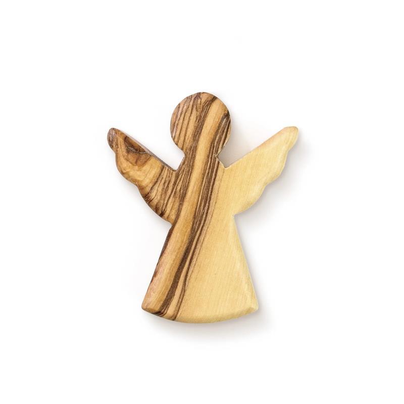 HOLY LAND OLIVE WOOD COMFORT ANGEL