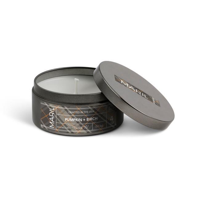 Travel Candle ~ Pumpkin + Birch