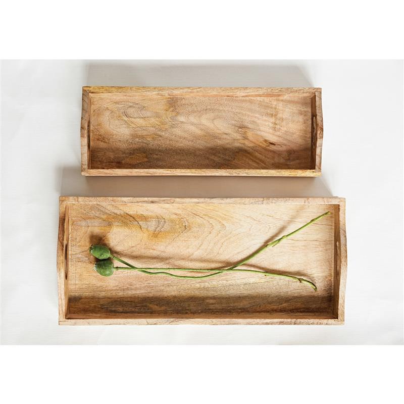 MANGO WOOD TRAY ~ LARGE