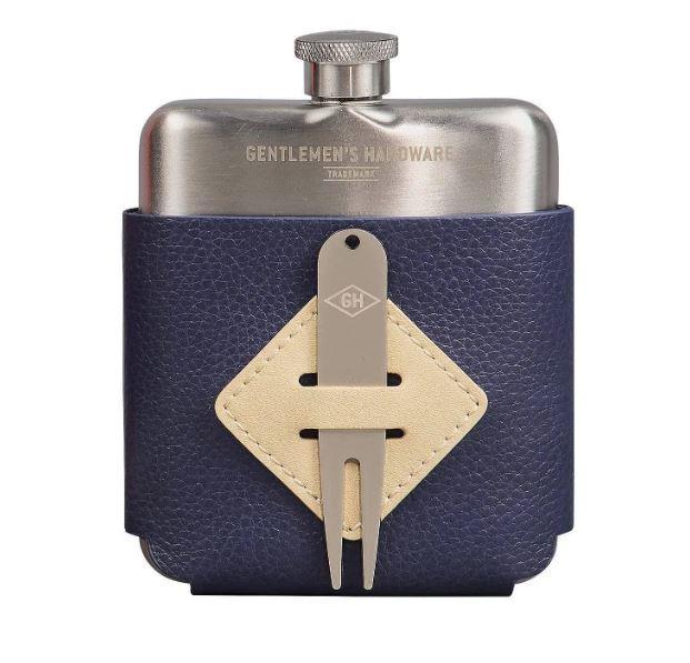 Golfer's Hip Flask & Divot Tool