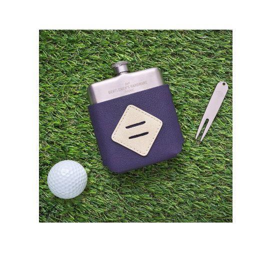 Golfer's Hip Flask & Divot Tool