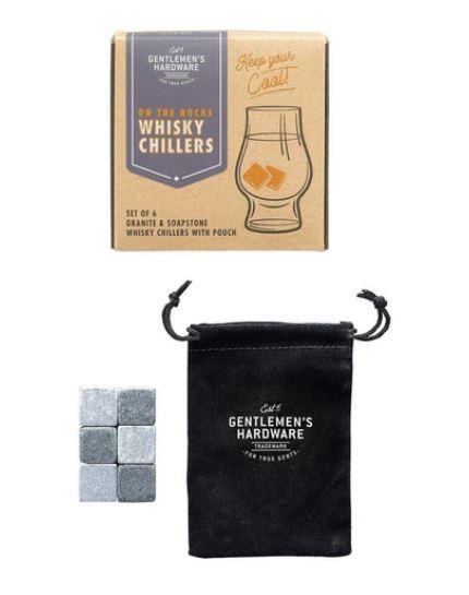 Whiskey Chiller ~ Granite & Soapstone Whiskey Chillers with Pouch