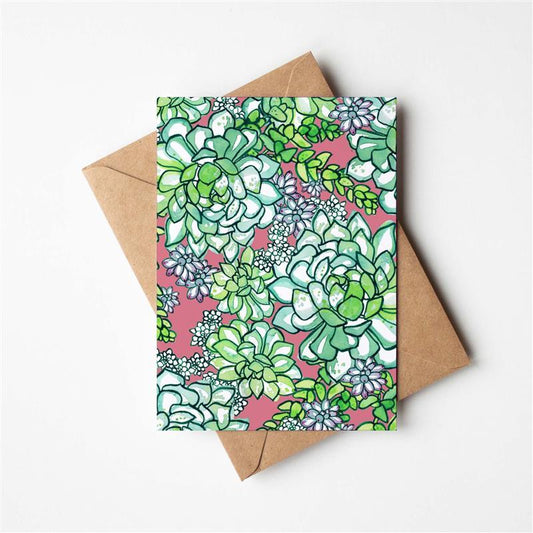 SUCCULENT NOTE CARD SET