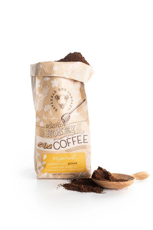 Savannah Bee Company Roasted Honey Coffee ~ Ground