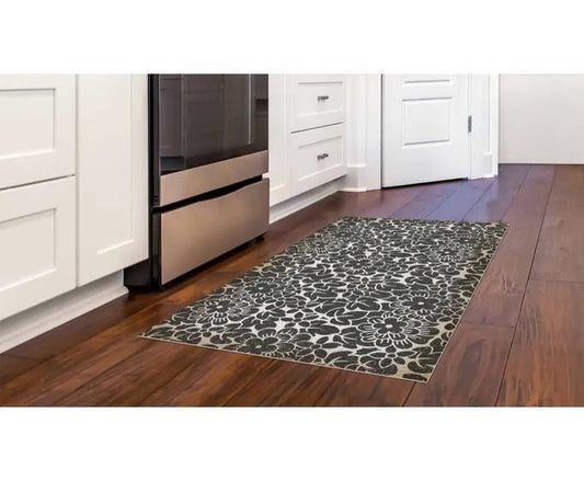 Dovecote ~ Black Floor Flair 3 x 5