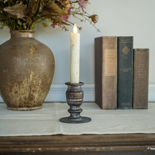 Ezrah Taper Candle Holder ~ 4 Inches