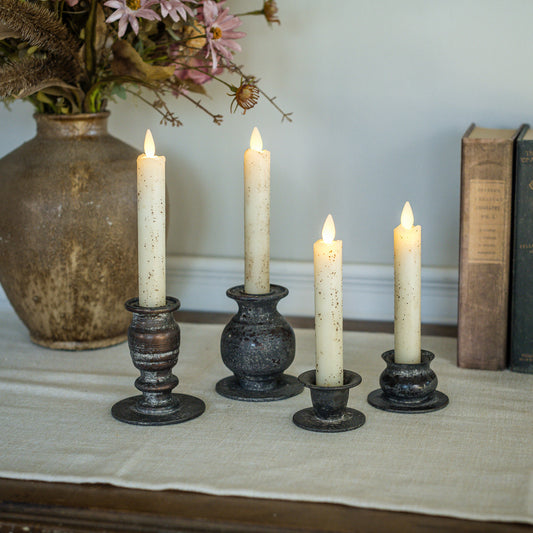 Jasper Taper Candle Holder ~ 3.5 Inches